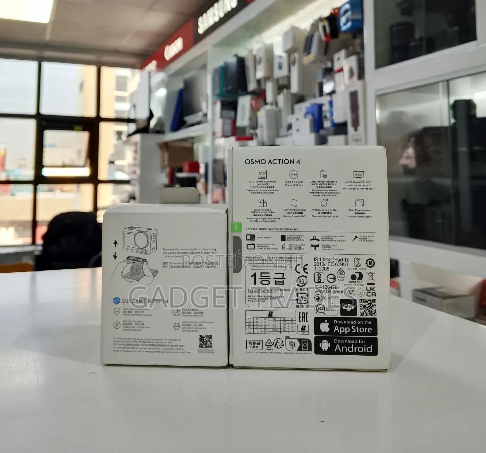 Dji Osmo Action 4 Standard Combo( New)