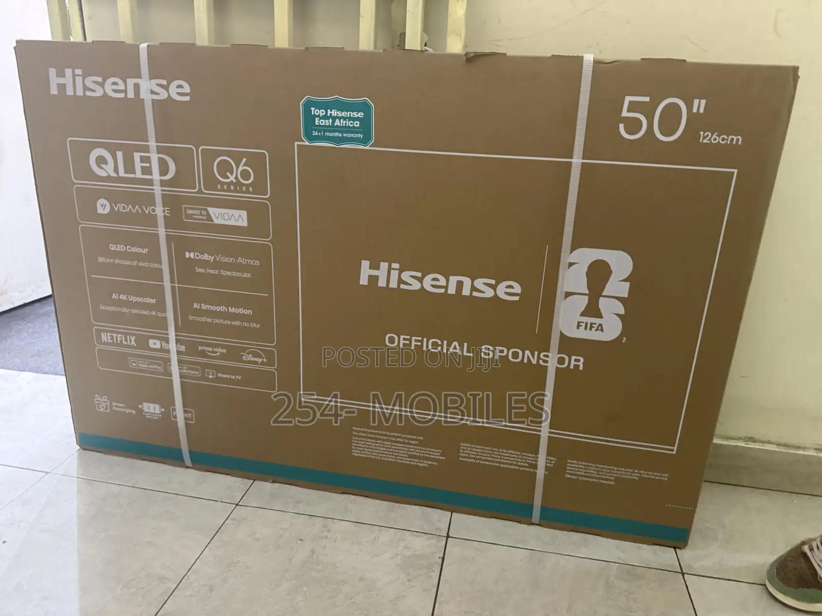 Hisense 50 Inch Qled Smart Tv 50q6qken