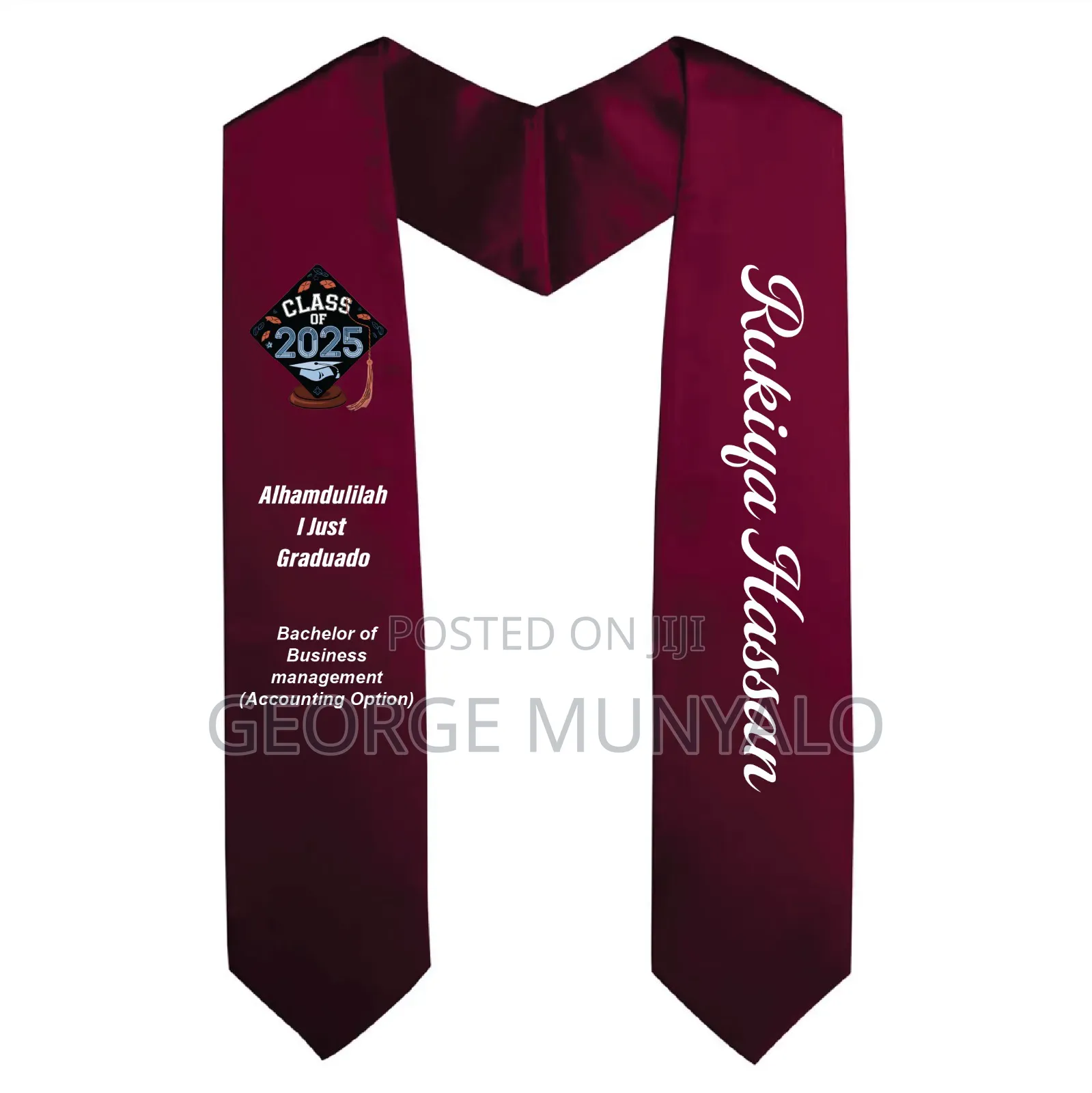 Graduation Celebration Sash