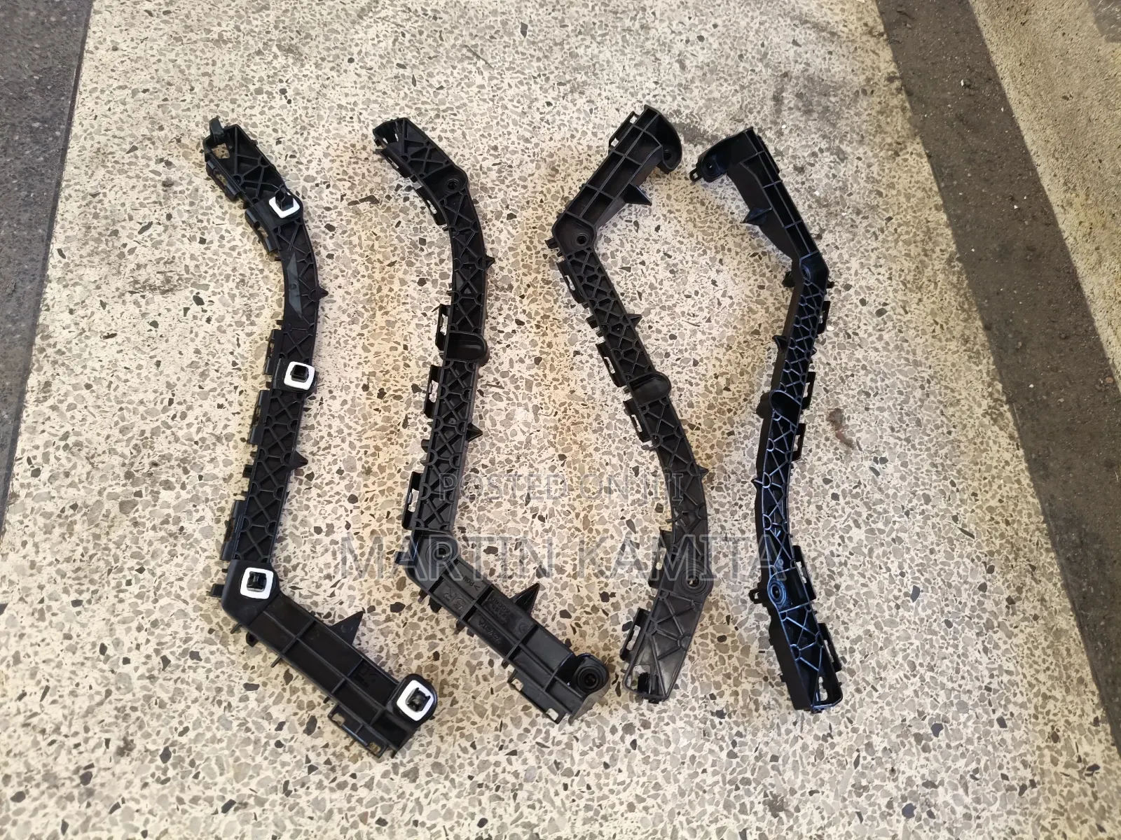 Bumper Slides Rear Prado 150,160