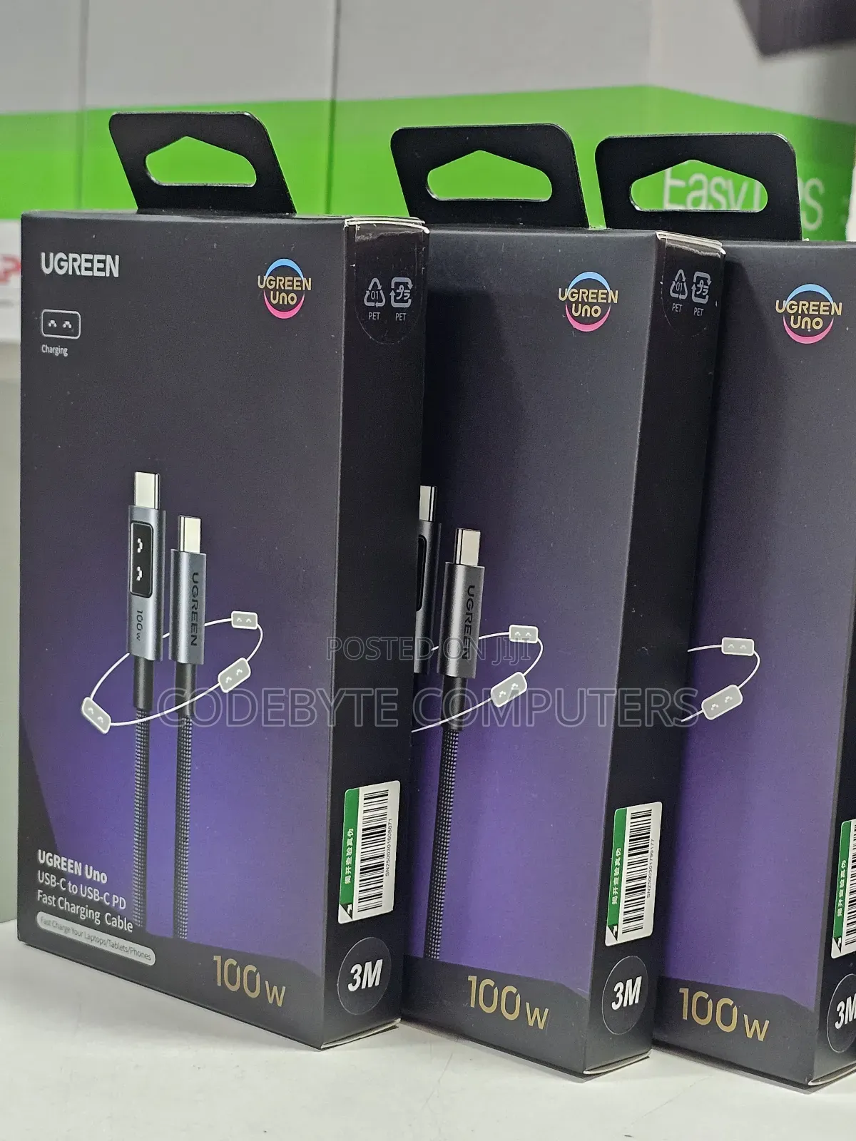 Ugreen Usb-c To Usb-c 100w Fast Charging Cable 3m