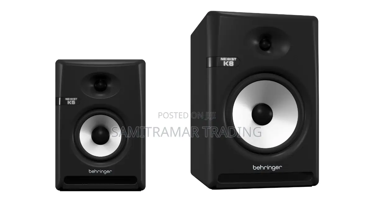 Nekkst-: Behringer Audiophile Bi-Amped 8" Studio Monitor Speakers