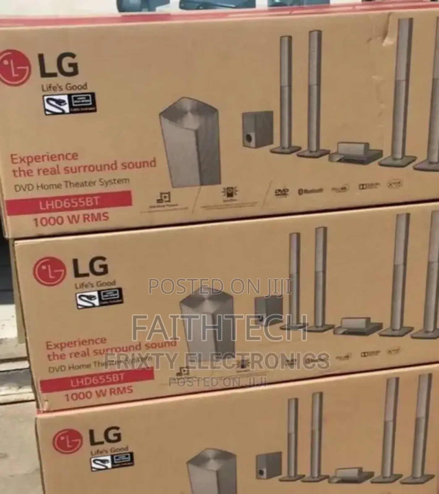 Lg Home Theater System 1000w Lhd647