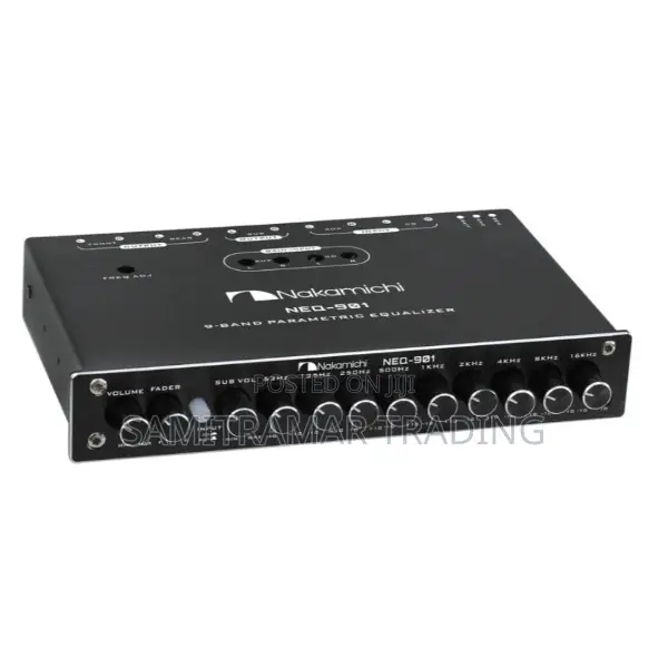 Neq-901 Nakamichi 9-Band Parametric Car Audio Equalizer