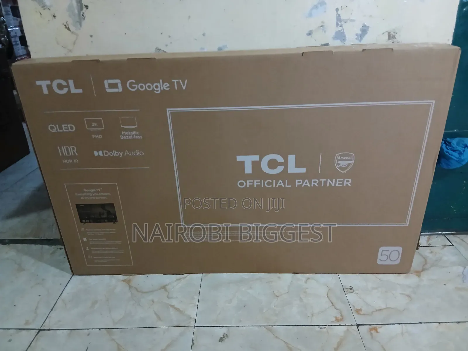 Tcl 50 Inches Qled  Hdr Television
