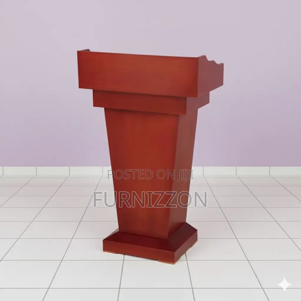 Elegant Wooden Podium Stand for Events