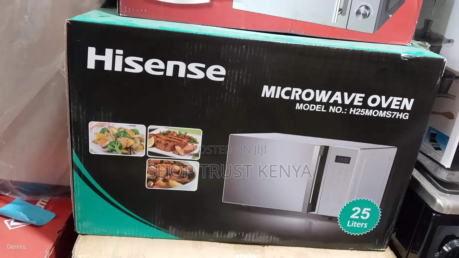 Hisense 25l Digital Microwave Oven H25moms7hg