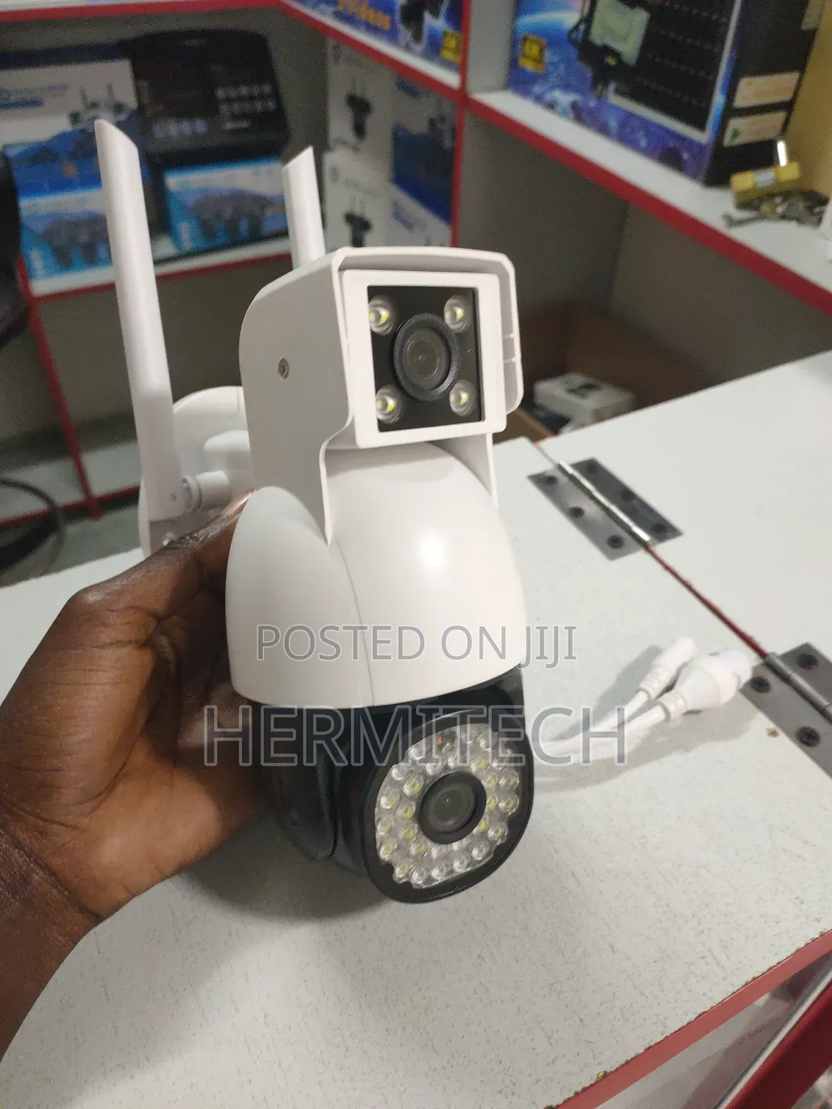 Dual Lense 4g Electric PTZ Model With Ethernet Port