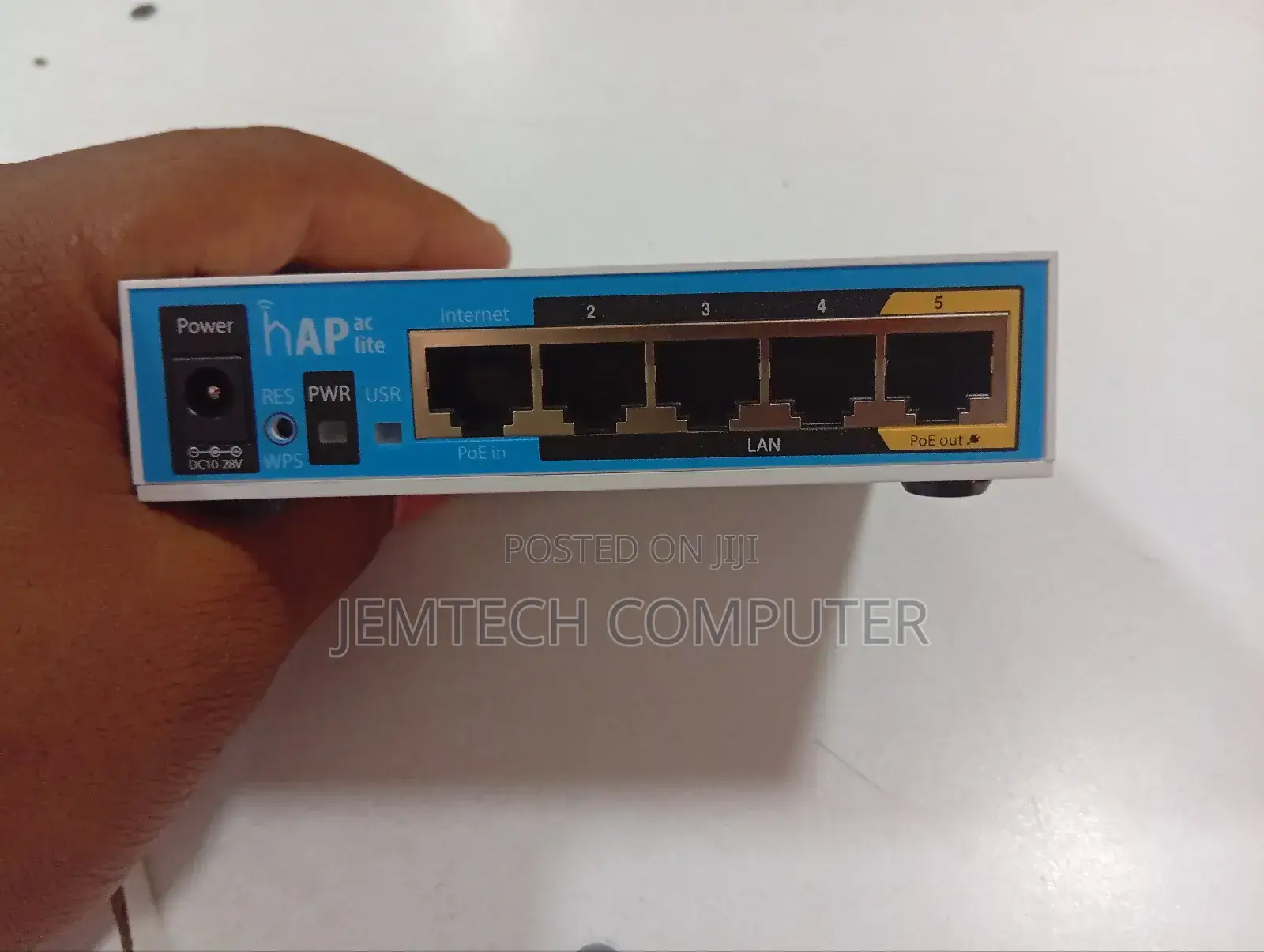 Rb952ui-5ac2nd-Tc Mikrotik Hap Ac Lite
1 Poe Out Port Router