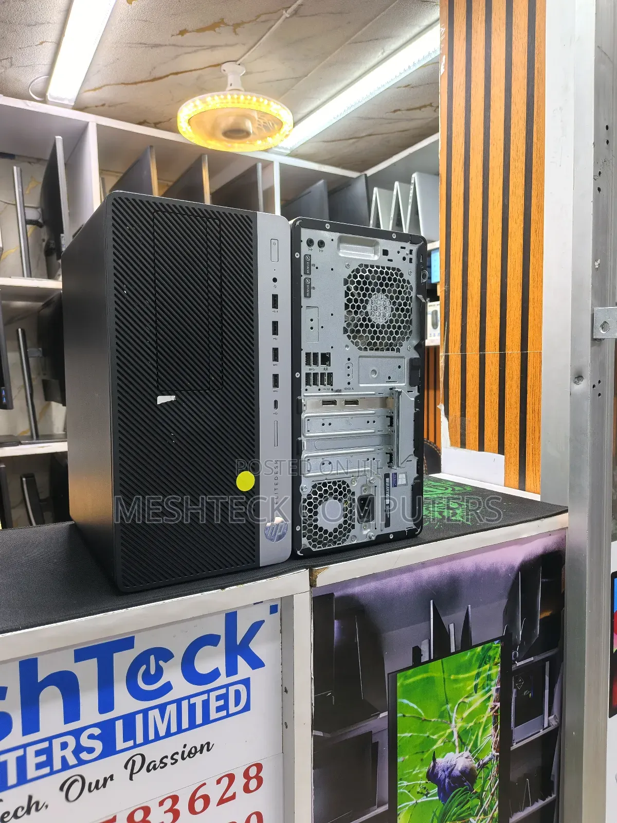 Desktop Computer HP EliteDesk 705 16GB AMD Ryzen 5 SSD 256GB