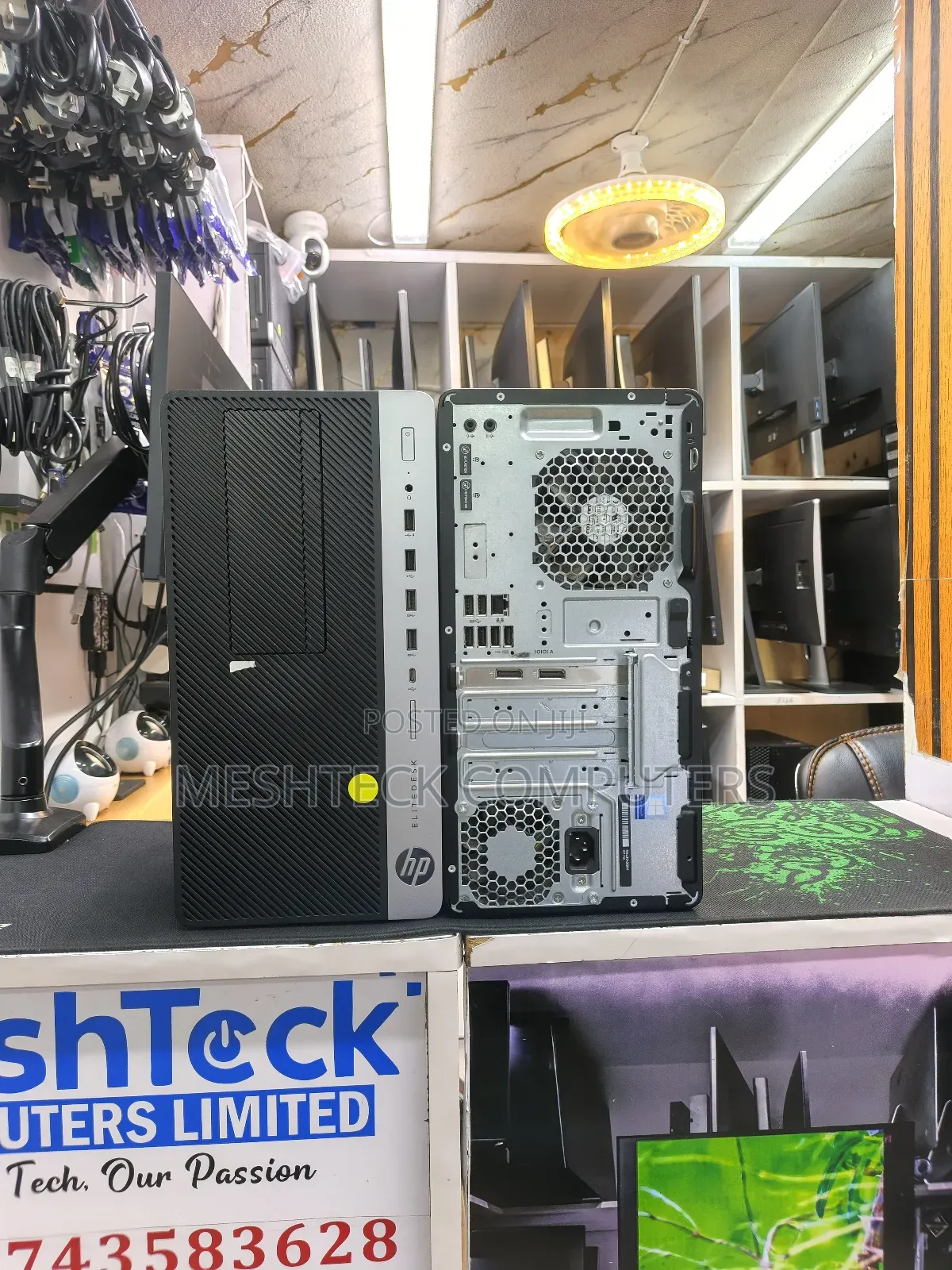 Desktop Computer HP EliteDesk 705 16GB AMD Ryzen 5 SSD 256GB