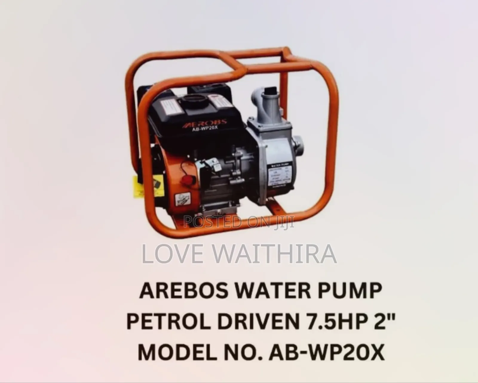 2inch Arebos 7.5hp Petrol Water Pump