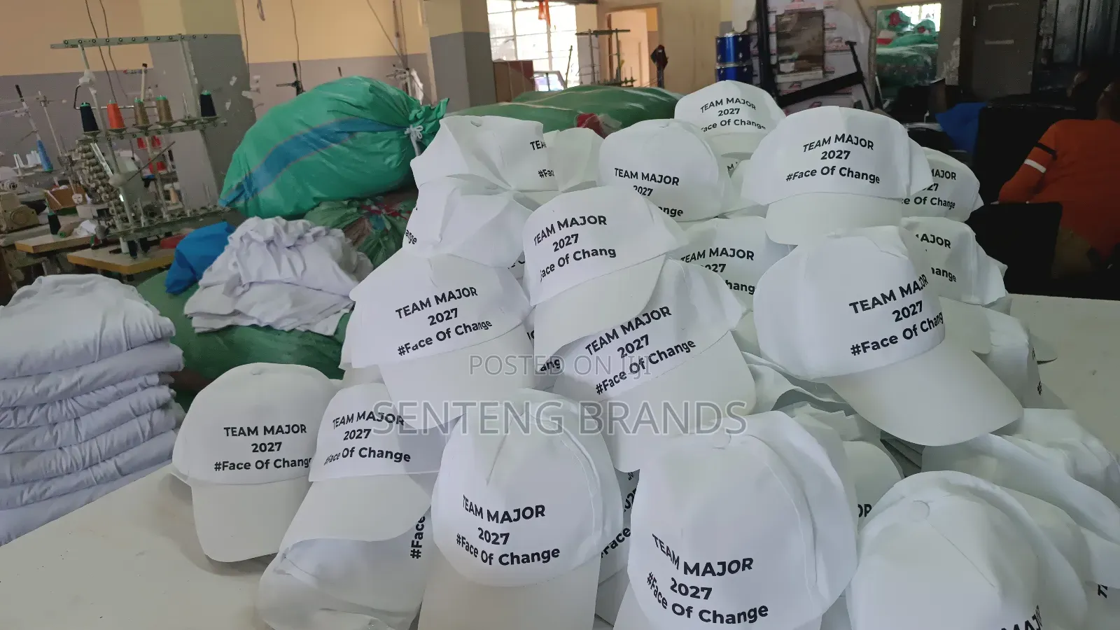 Caps for Elections Campaign With Redmak Caps