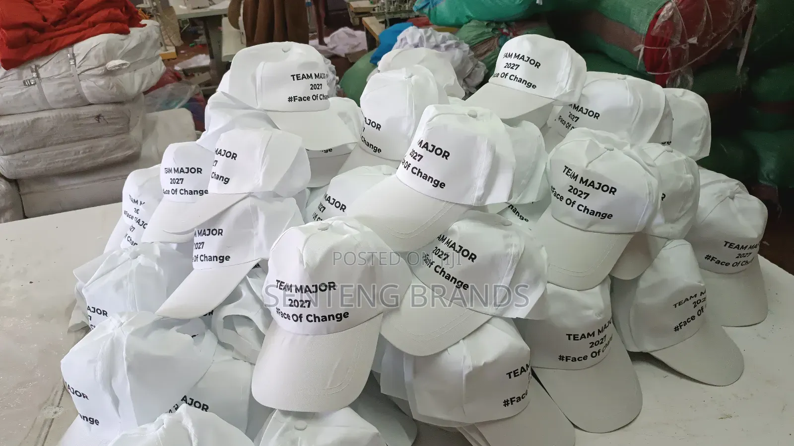 Caps for Elections Campaign With Redmak Caps