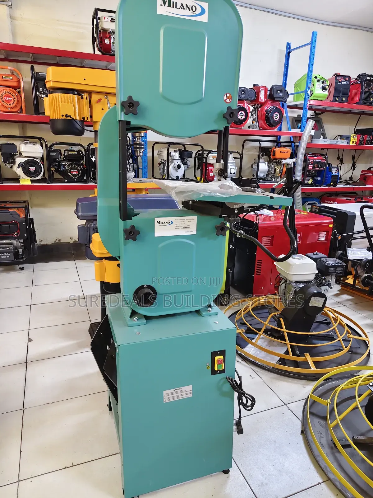 Brand New Milano Band Saw