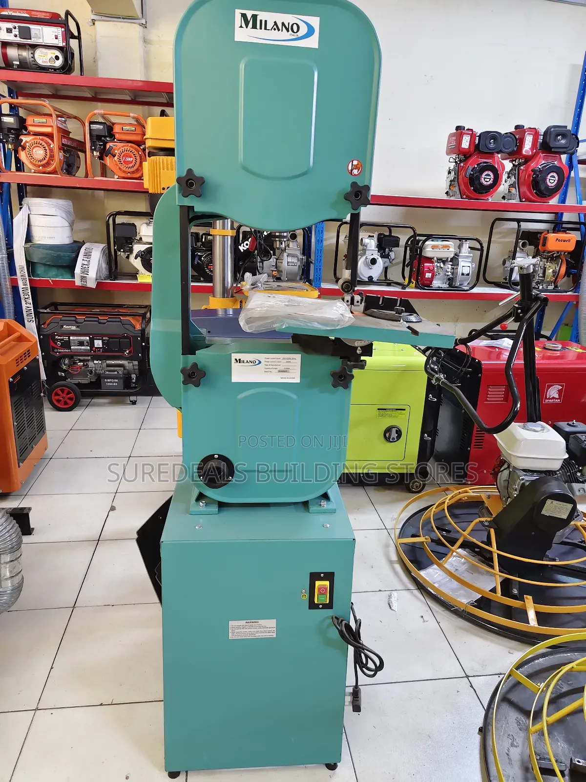 Brand New Milano Band Saw