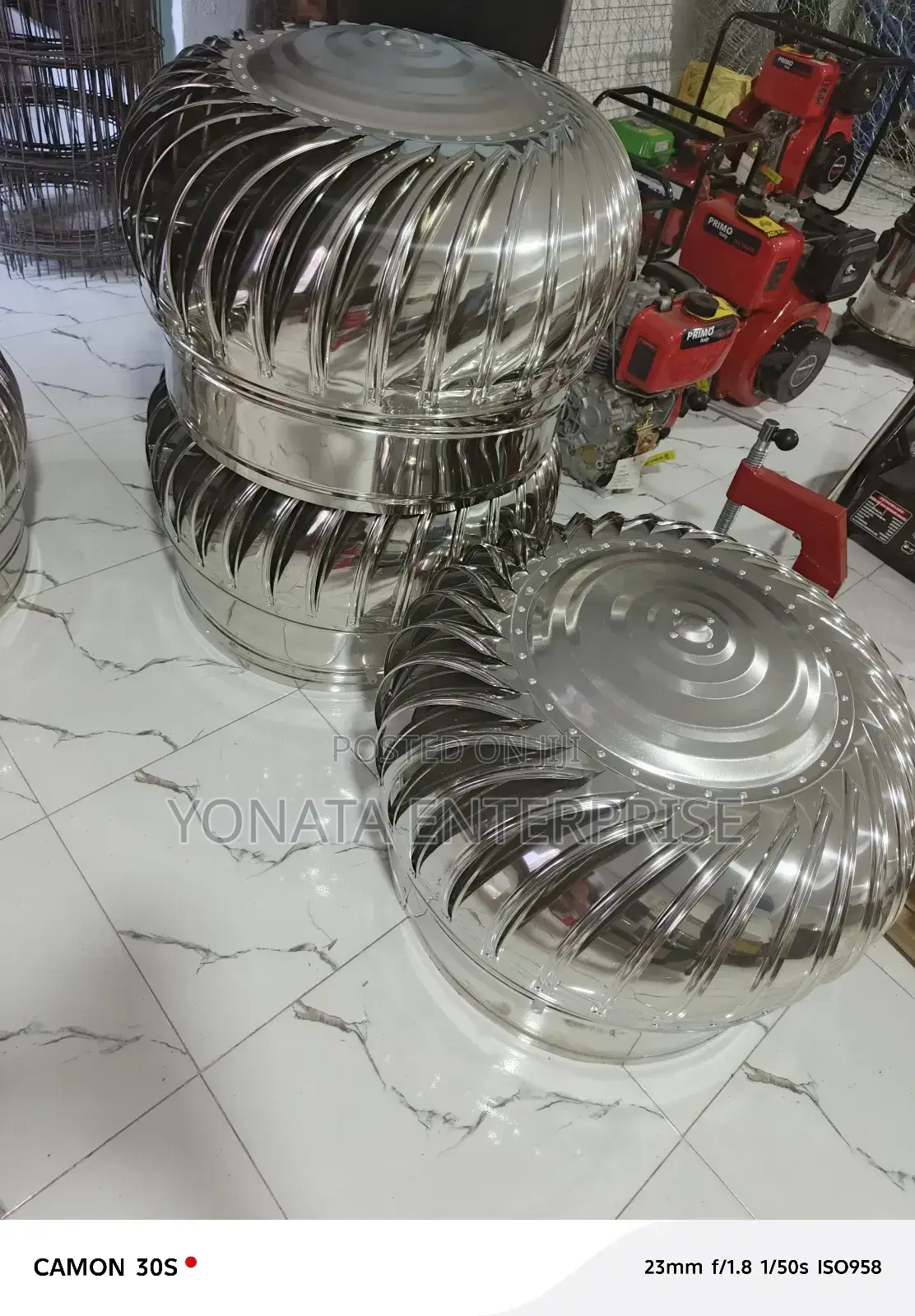 Most Durable Stainless Steel Cyclone Ventilator