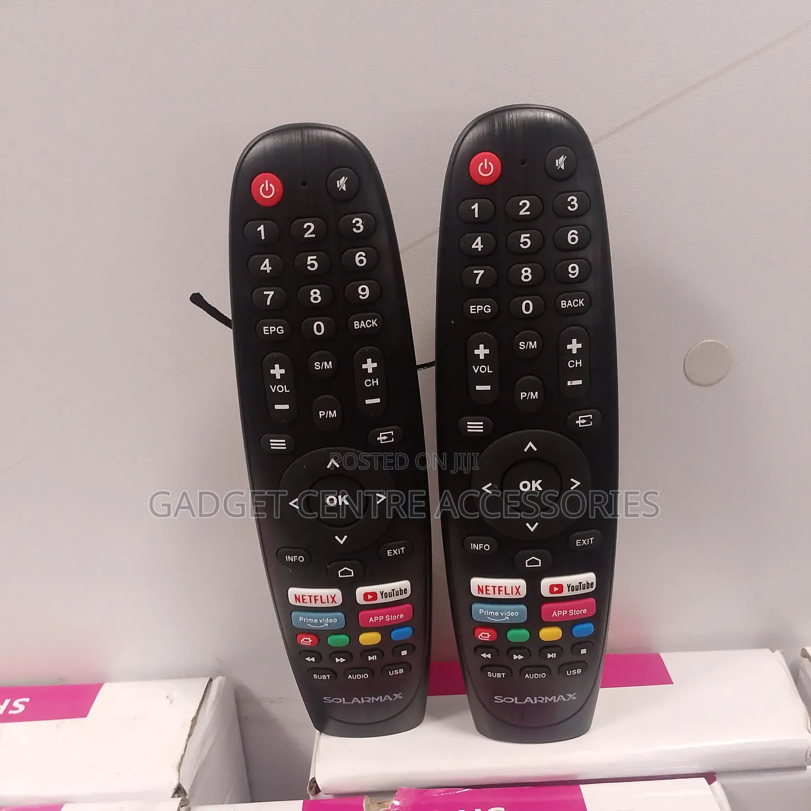 Solarmax Smart Tv Remote With Audio Button