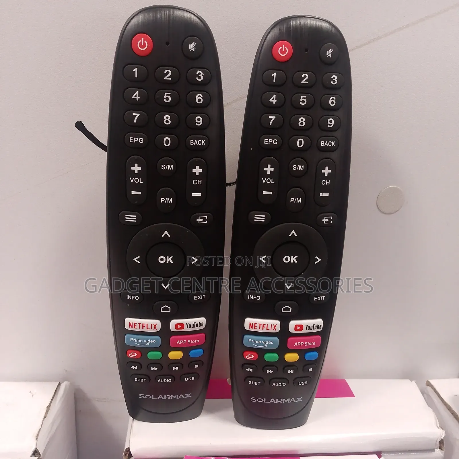 Solarmax Smart Tv Remote With Audio Button