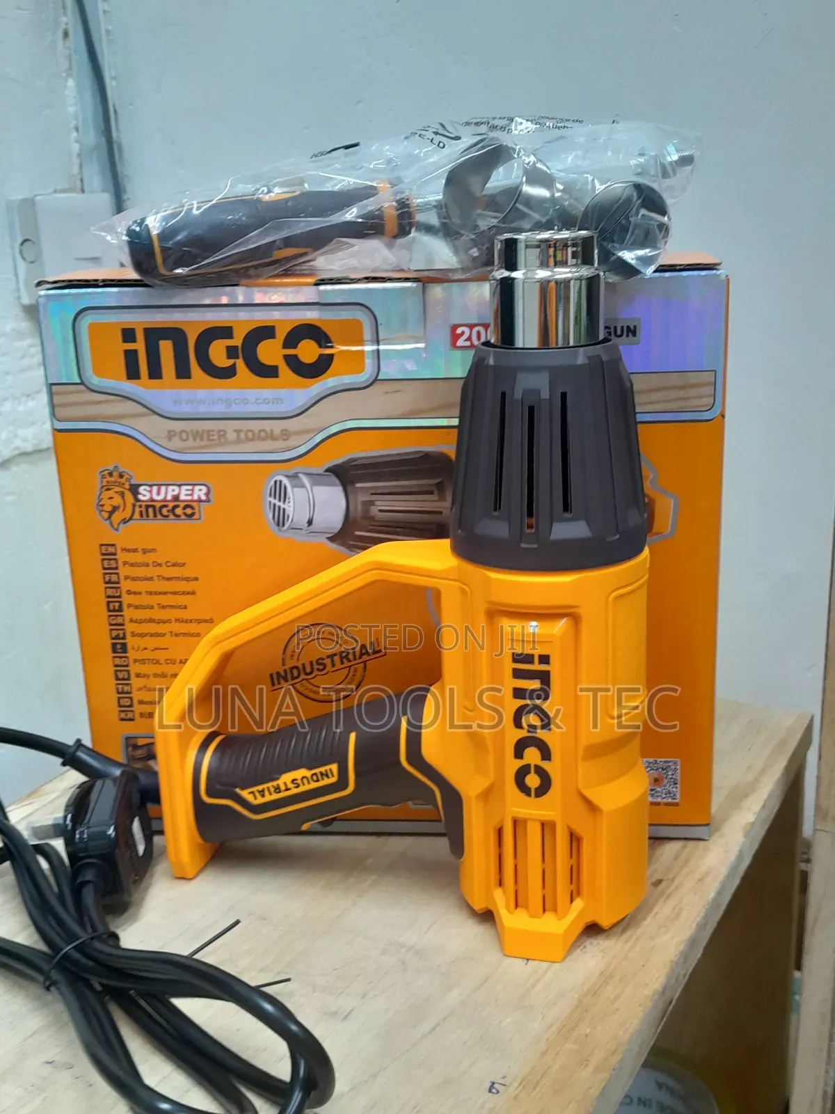 Efficient Ingco Heat Gun 2000w