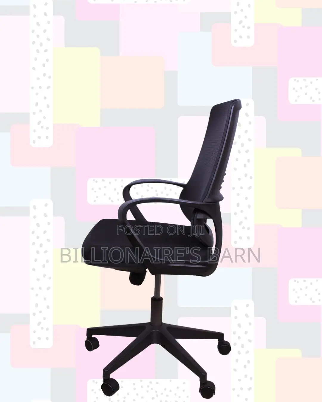Ergonomic Work Chair for Home and Office | Lower-Back Support