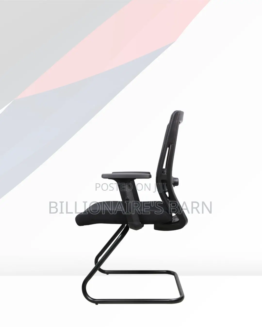 Barn Origin Visitor Chair for Office • Neat Professional Look