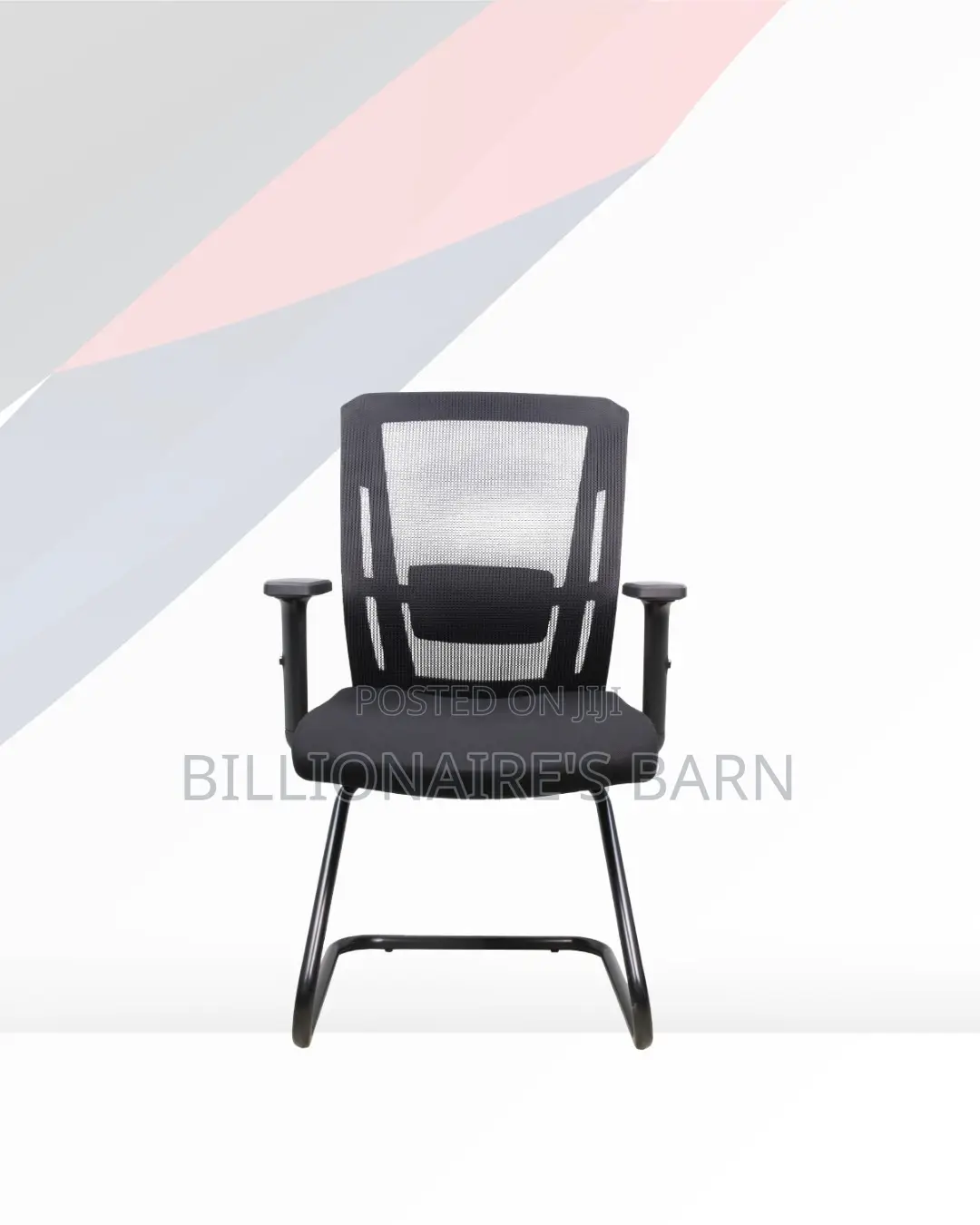 Barn Origin Visitor Chair for Office • Neat Professional Look