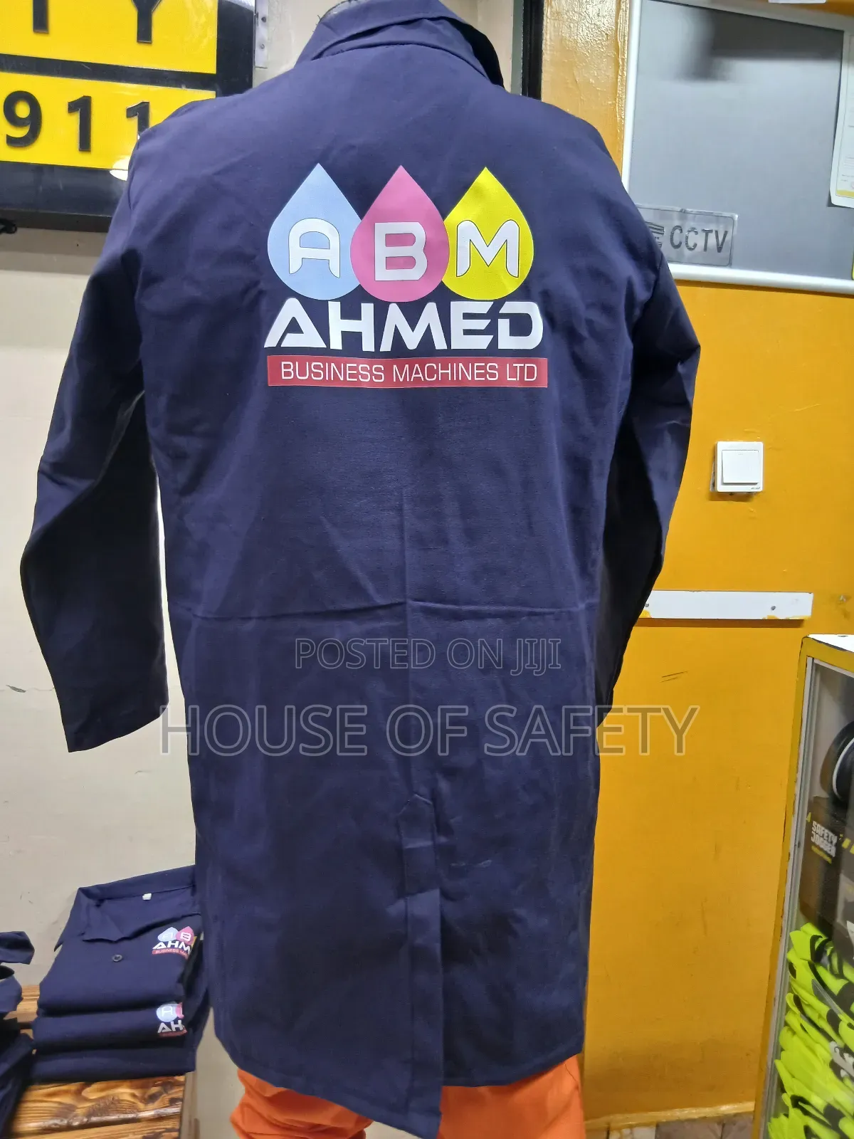 265gsm Reinforced Dark Blue Dustcoats With Nairobi