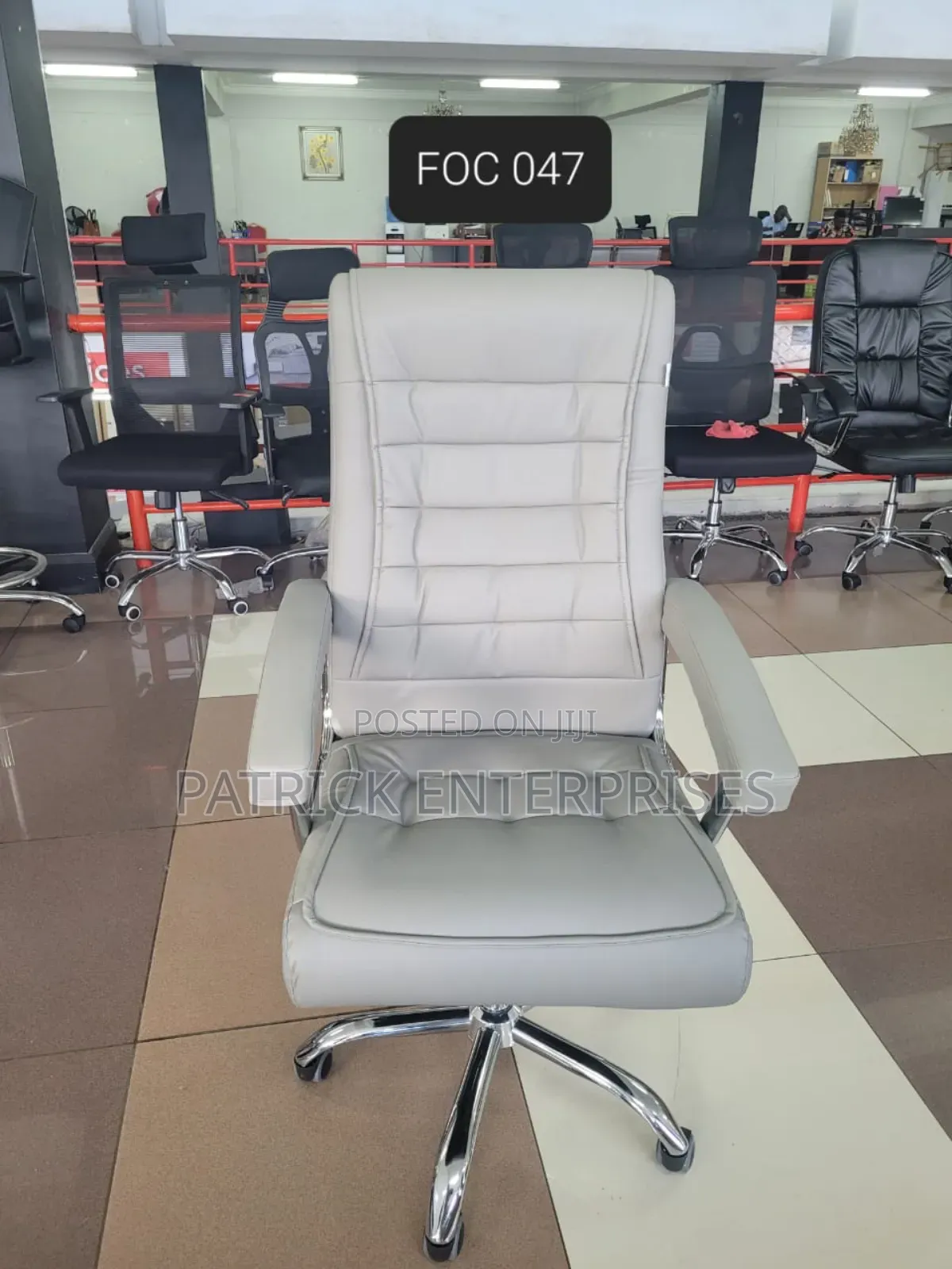 Executive Director Imported Modern Leather Chair