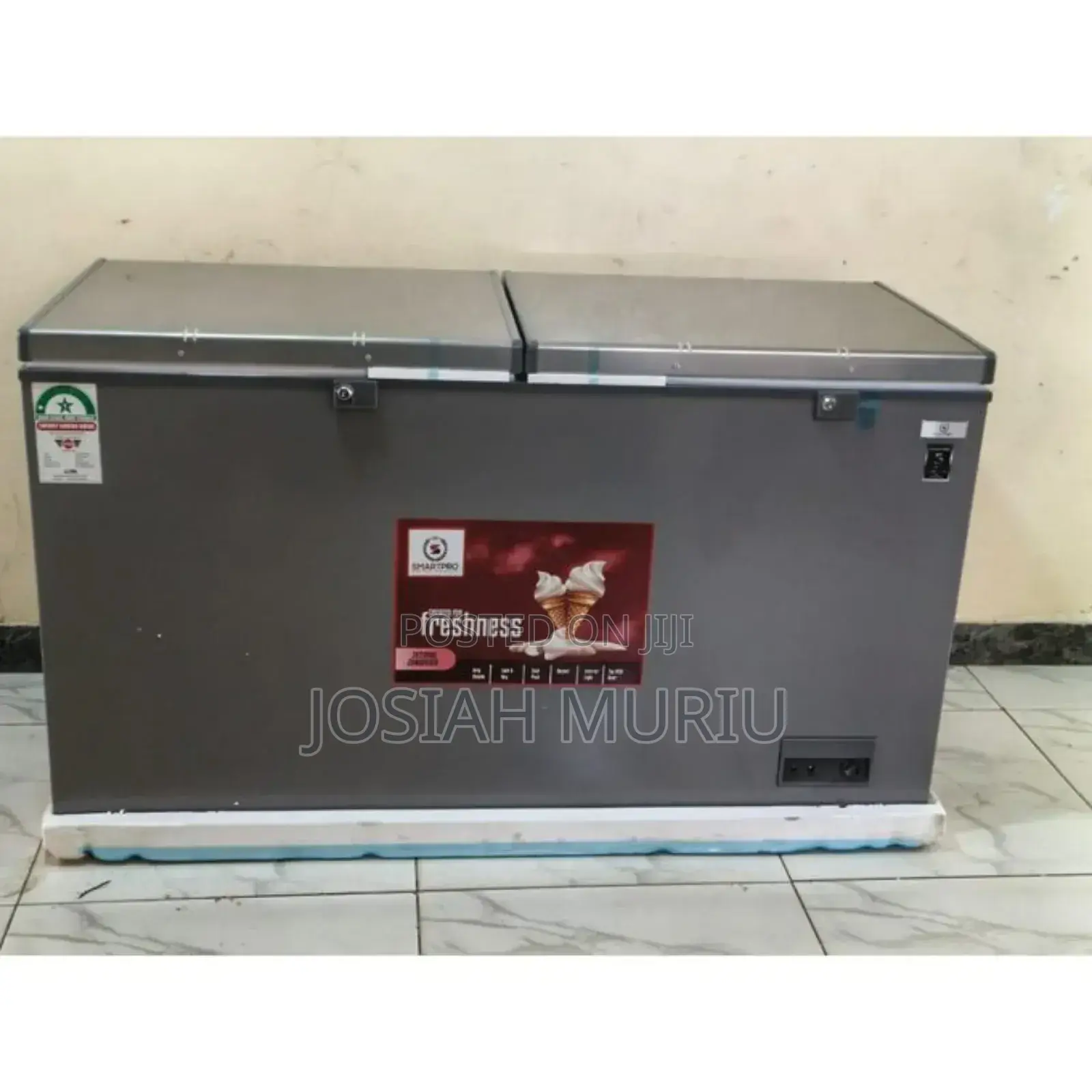 Smart Pro SCF-500g, 450 Litres Chest Freezer Double Doors