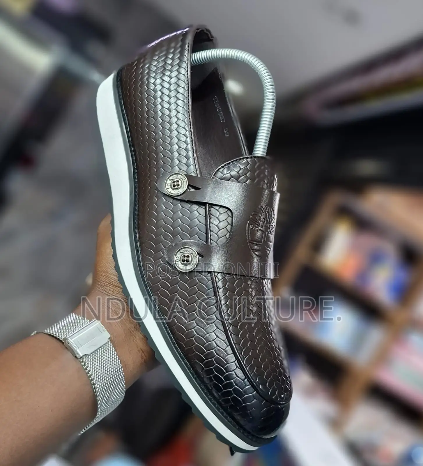 Faux Leather Timberland Official Monk Sneakers