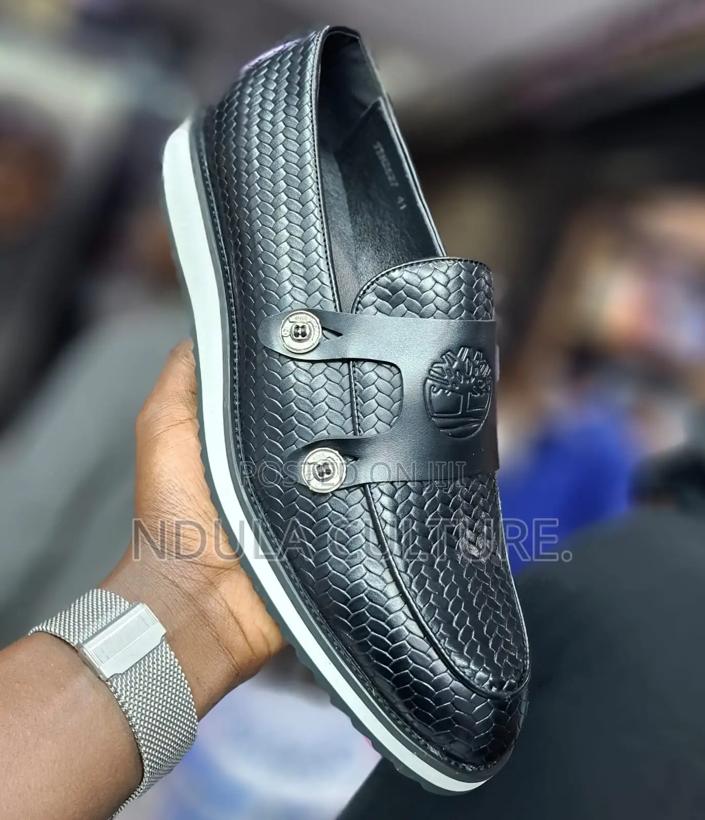 Faux Leather Timberland Official Monk Sneakers