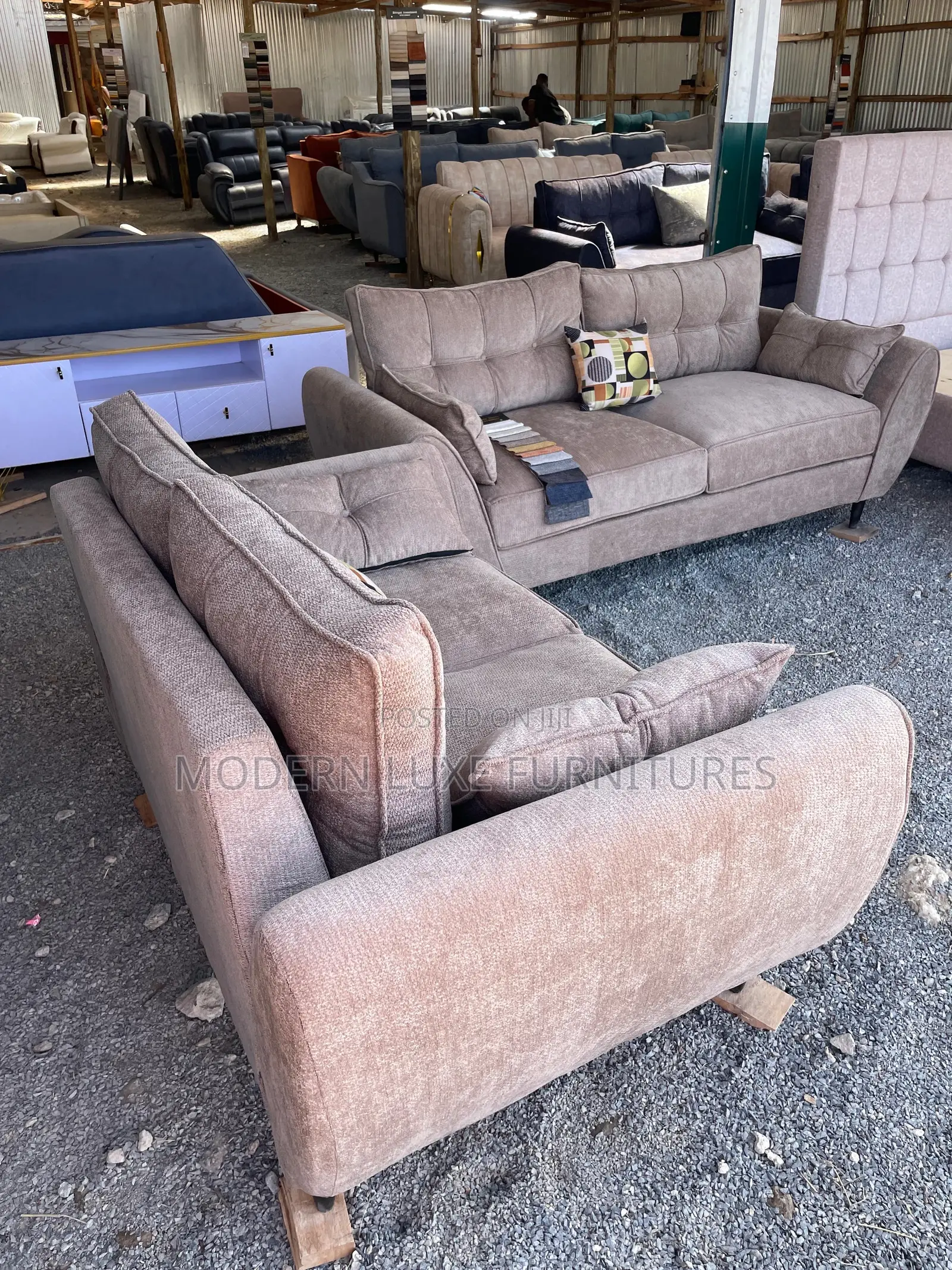 5 Seater Butterfly Sofa