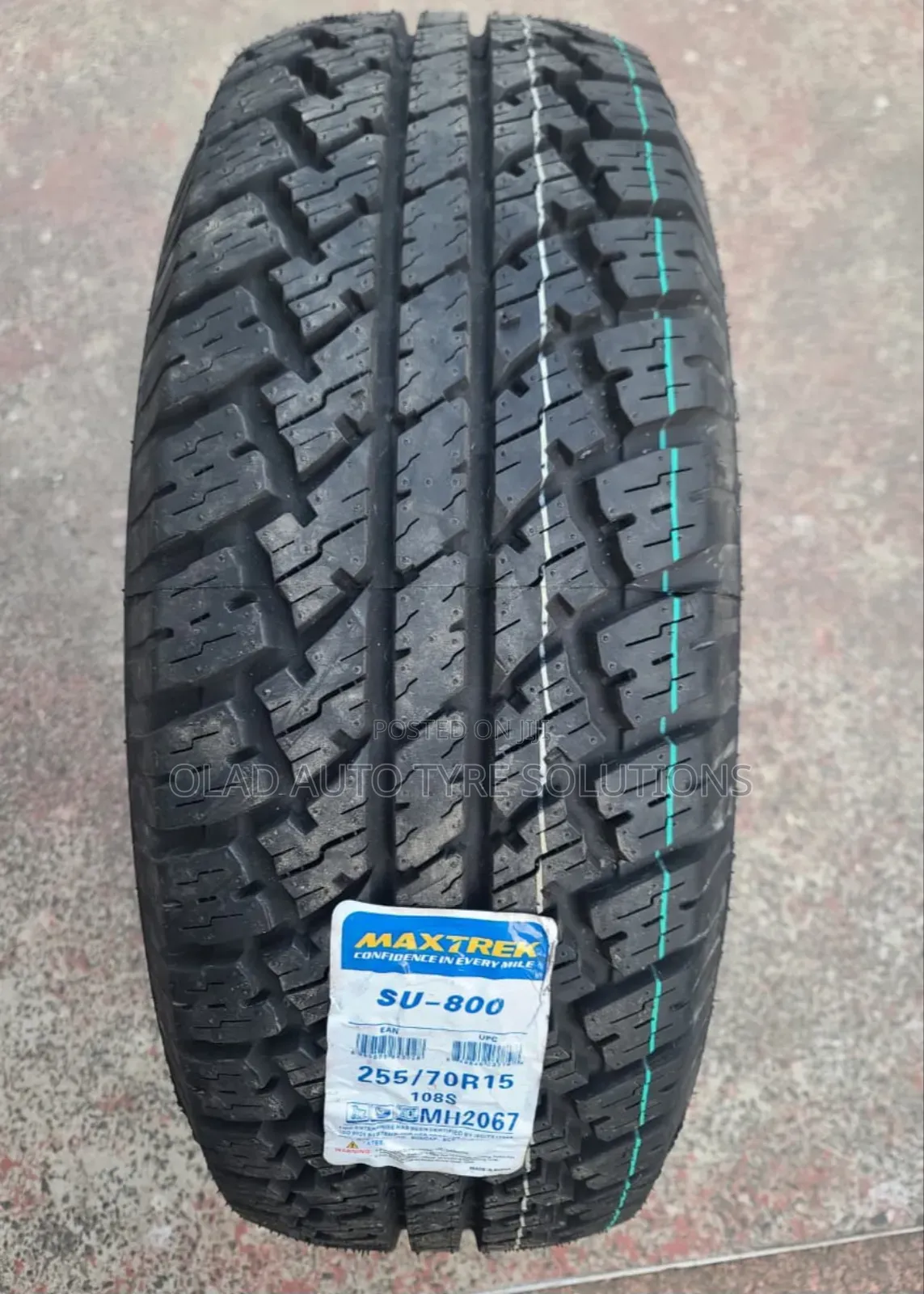255/70r15 Maxtrek Tyres(All Terrain)
