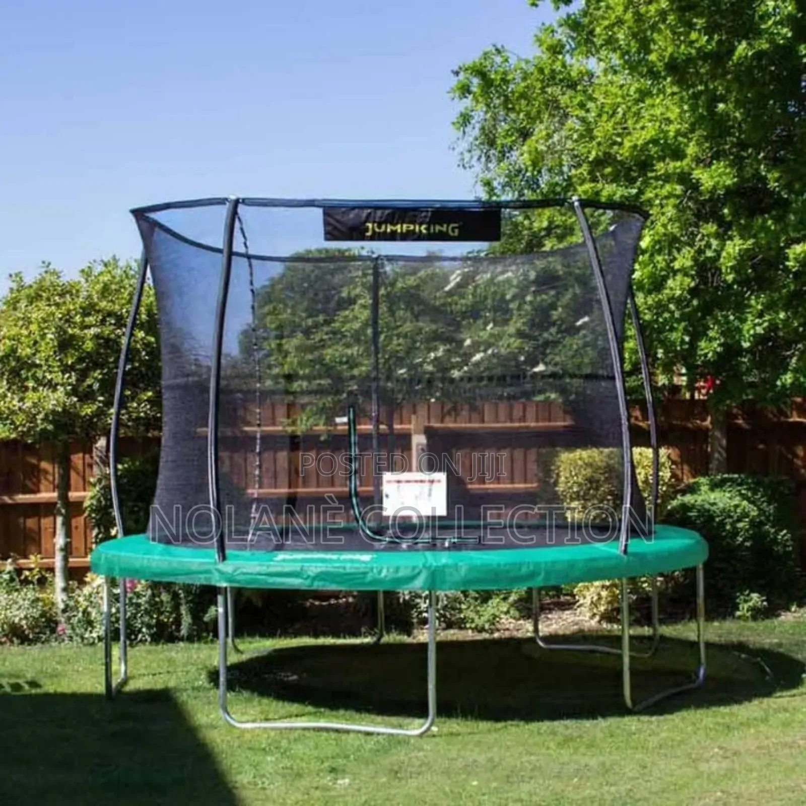 12ft Trampoline With Safety Enclosure Net and Ladder