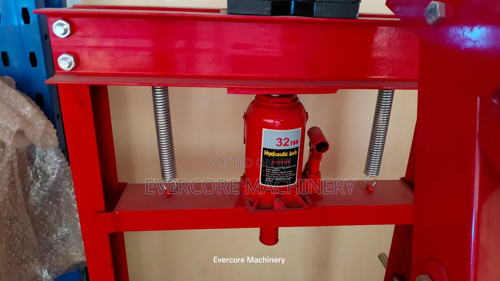 Extra Heavy Duty 32tonne Hydraulic Bearing Press Manual Design.