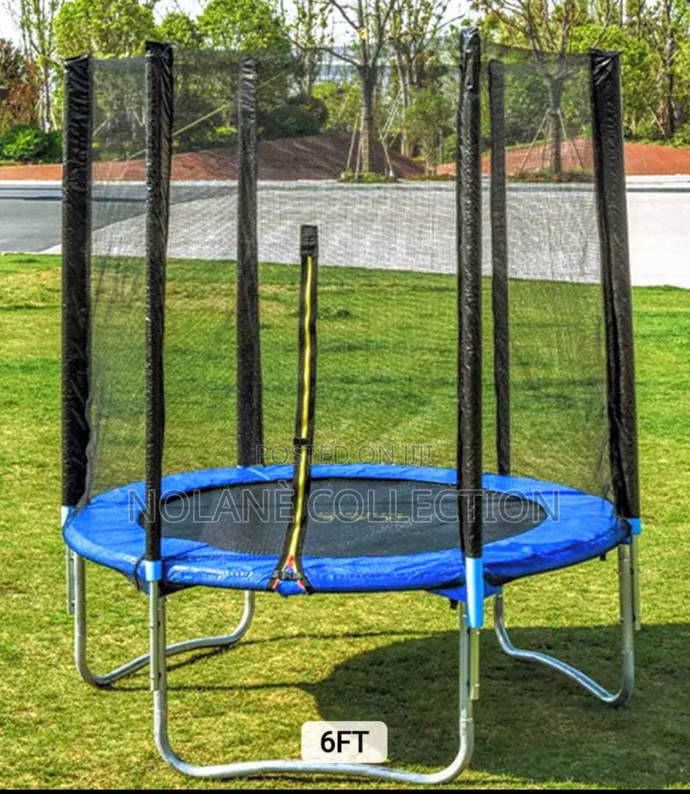 6ft Trampoline With Safety Enclosure Net