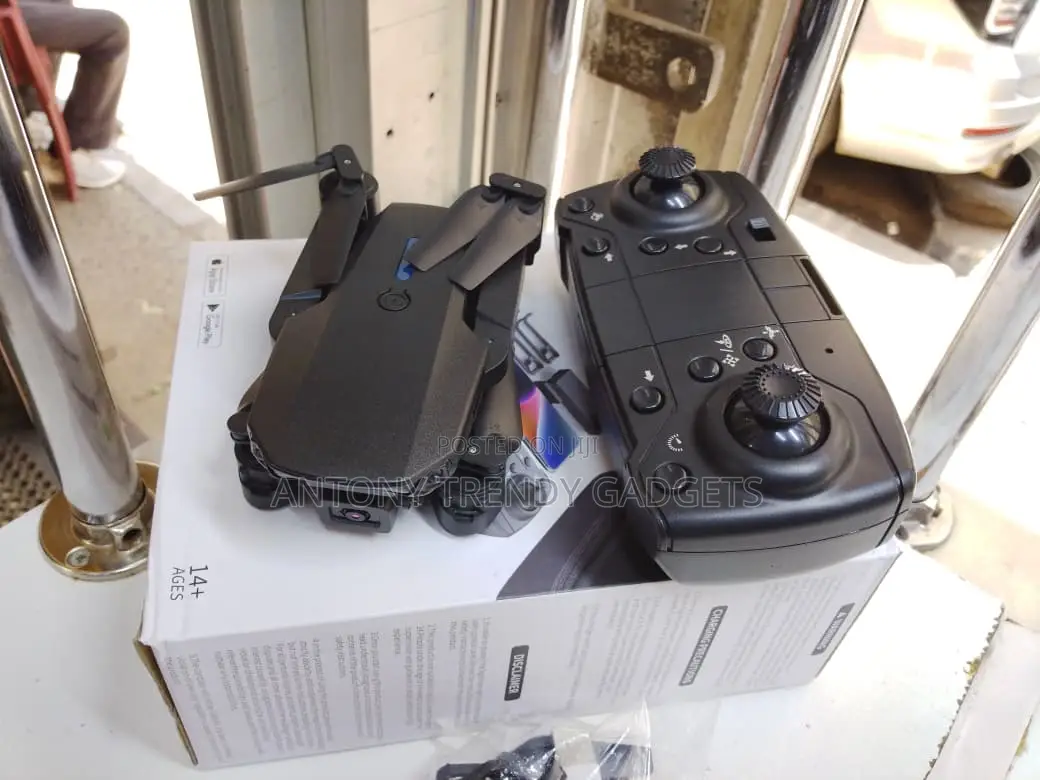 Portable E88 Foldable Drone With Stable Hovering