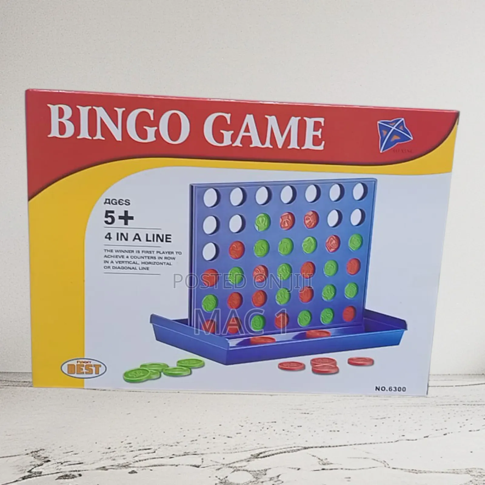 4-in-a-Line Bingo Style Game