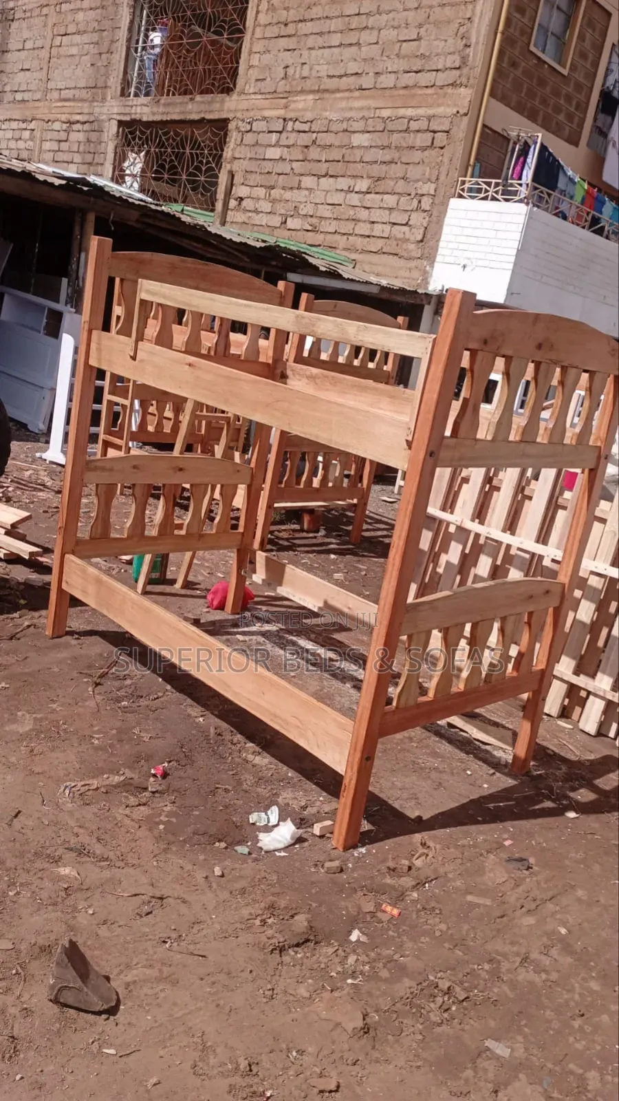 Solid Wood Timeless Bunk Bed 4x6