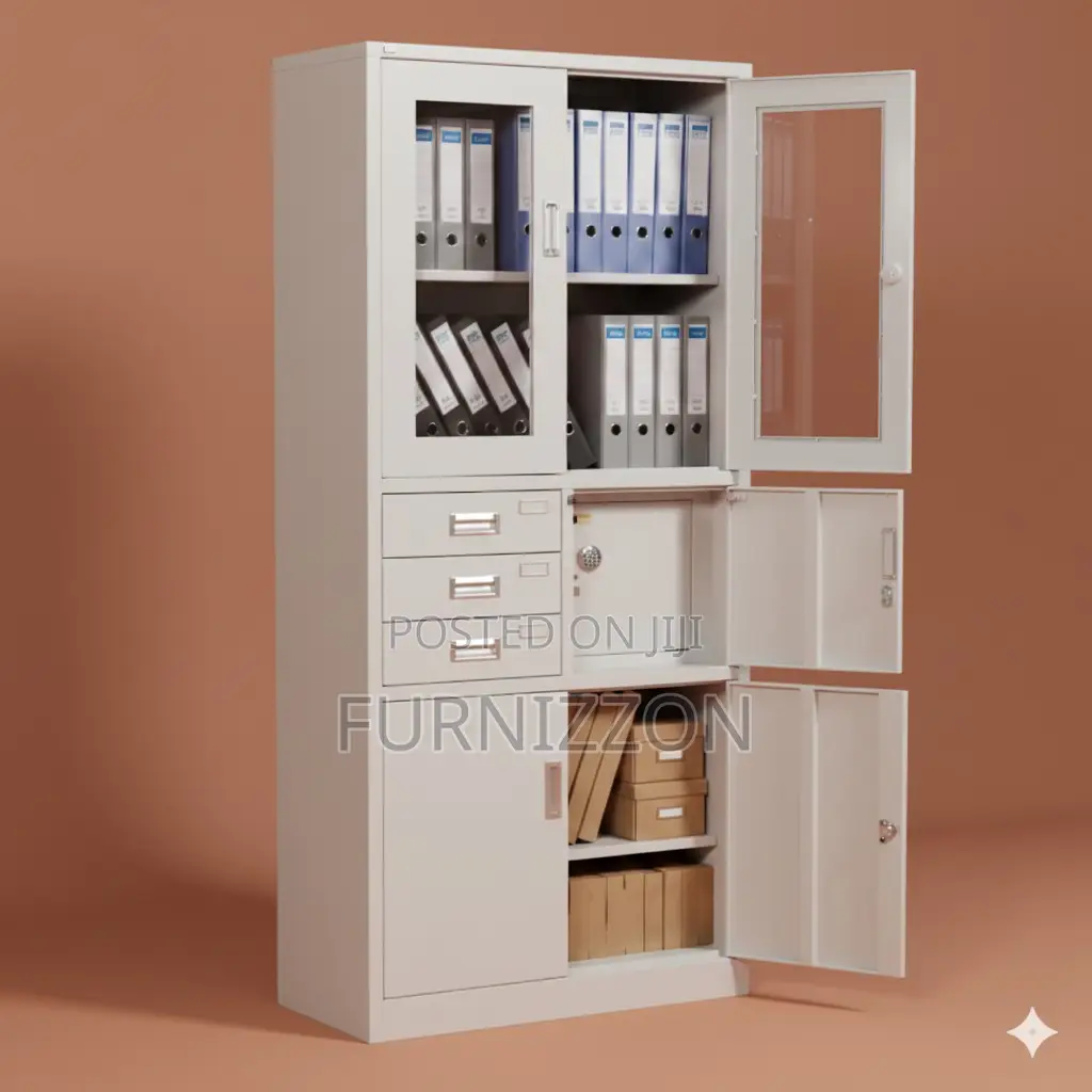 Professional Steel Storage Cabinet With Filing and Safe