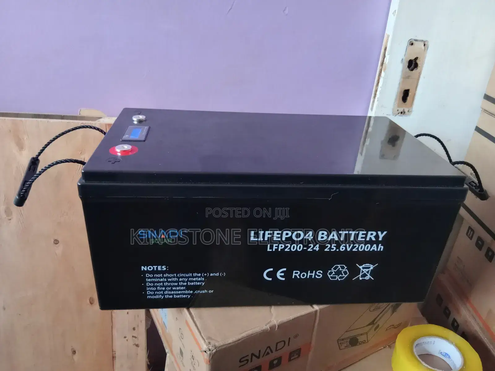 5kwh 24v 200ah Snadi Lithium Battery