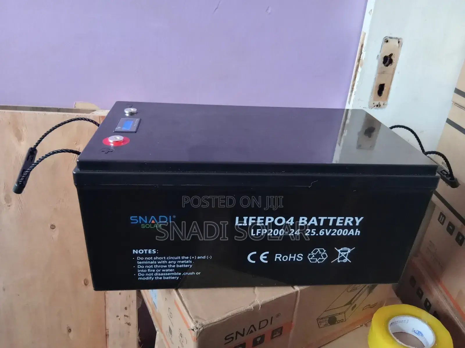 5kwh 24v 200ah Snadi Lithium Battery
