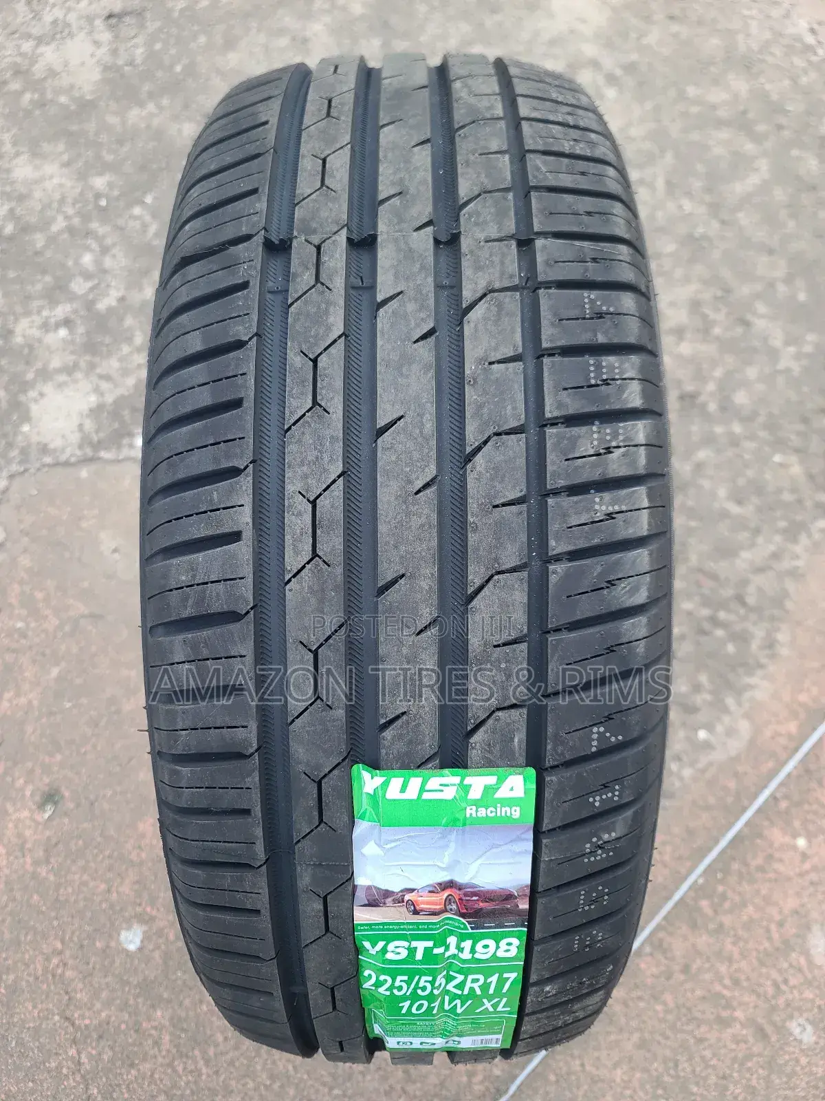 225/55r17 Yusta Tires101w Yst-1198 Germany Technology ]