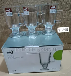 6pcs Irish Glass Set 250ml | Juice Cocktail Glasses