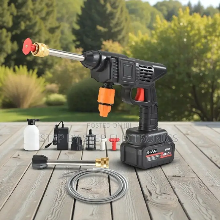 Compact Design 96v Gun Car Washer Washing Wireless Cordless Machine