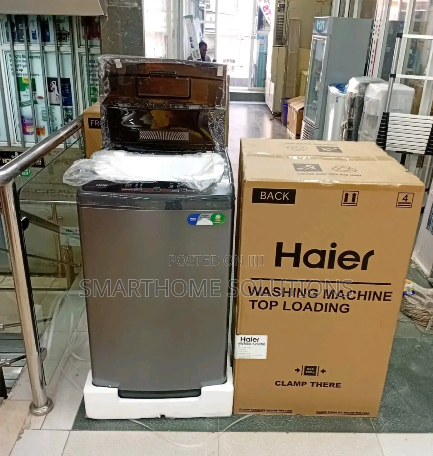 Haier 8kg Automatic Washing Machine – Smart Inverter