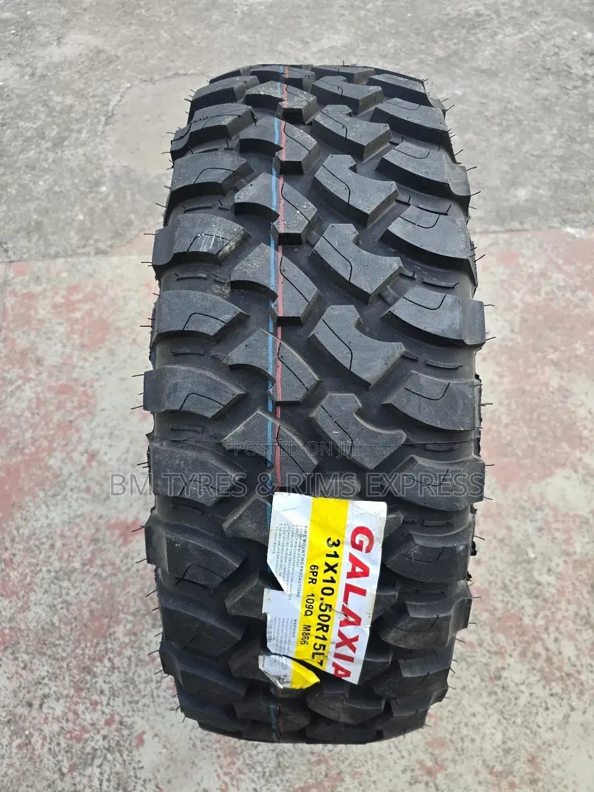 31x10.50r15 Galaxia Tyres (Mud Terrein)
