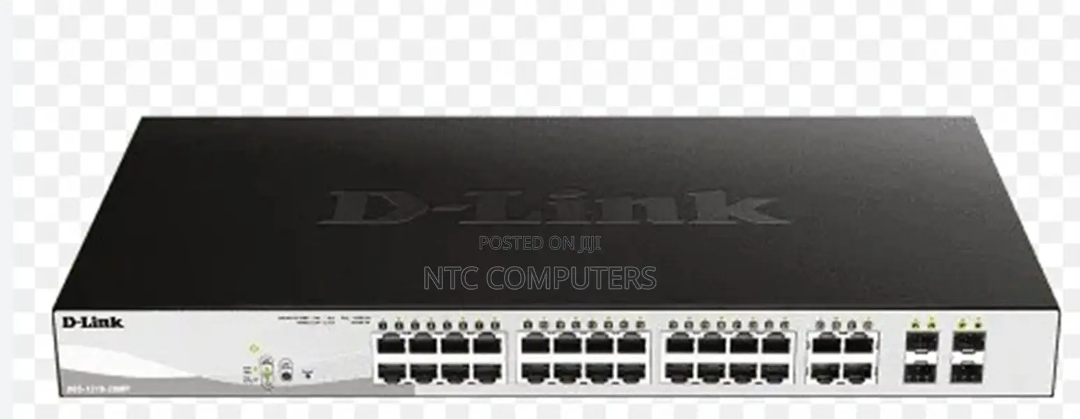 D-Link DGS-1210-28mp28-Port Gigabit Smart Managed Poe Switch