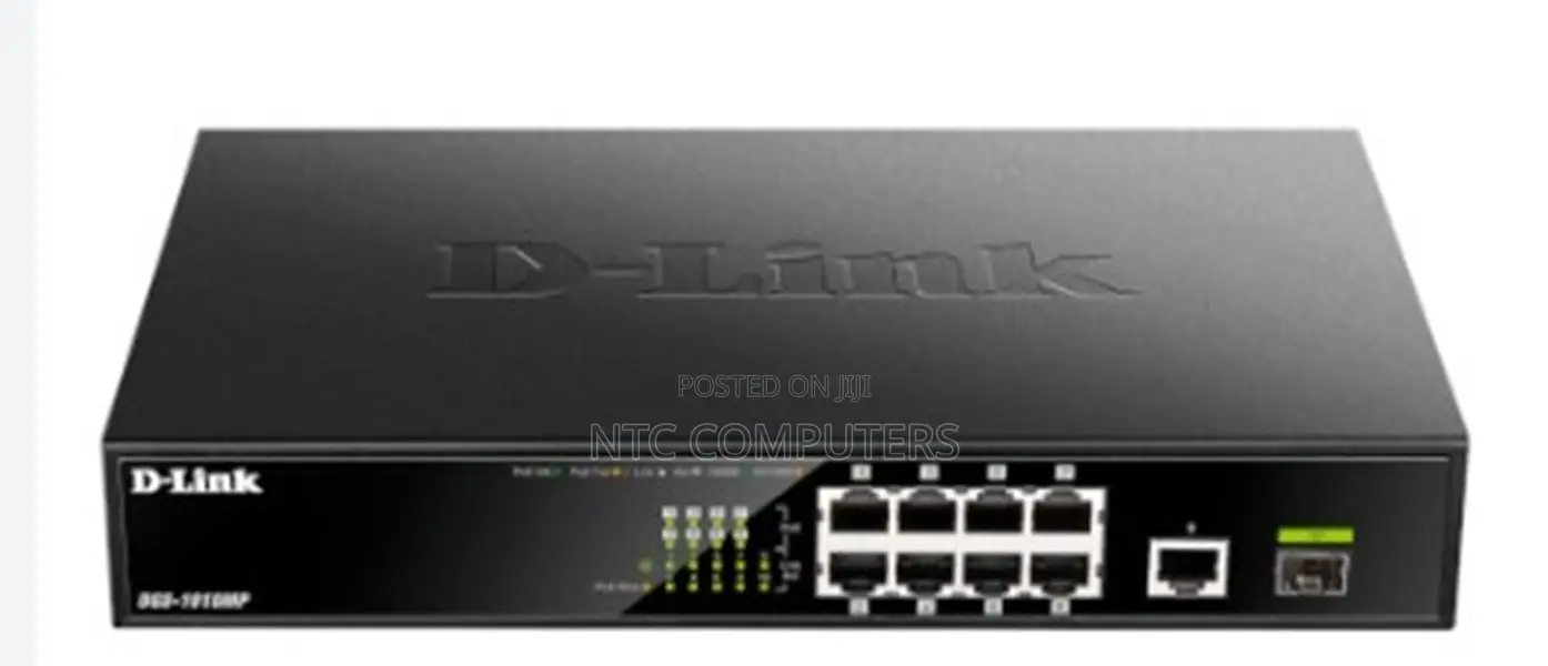 DGS-1010mp 10-Port Gigabit Poe Switch